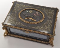 Lot 1167 - A 19th Century French pietra dura and ormolu...