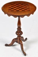 Lot 1389 - A Victorian mahogany games table, with...