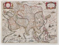 Lot 125 - Henricos Hondius (Dutch 1573-1650) ''Asia'',...