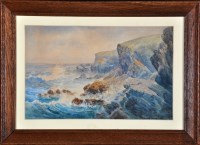 Lot 222 - Henry Moore (19th Century) ''Grouse Cliffs,...