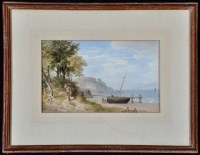 Lot 223 - John Henry Mole (1814-1886) Fishing boat...
