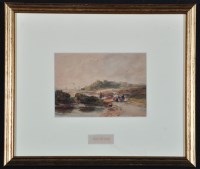 Lot 237 - Attributed to David Cox (1783-1859) Figures on...