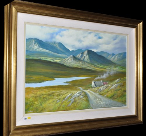 Lot 272 - Liam Jones (Irish b.1951) ''Near Maam Cross'',...