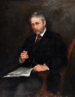 Lot 292 - Charles Napier Kennedy (1852-1898) A portrait...