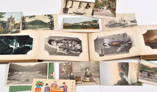 Lot 390 - Japanese and Chinese interest postcards, early...