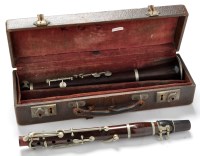 Lot 398 - A Belgian early 20th Century clarinet, by E.J....