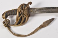 Lot 454 - A Victorian British Infantry officer's sword,...