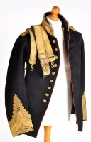 Lot 464 - A Royal Artillery dress jacket, worn Major F.H....