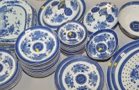 Lot 687 - Composite Chinese 'Fitzhugh' pattern part...