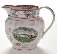 Lot 874 - A 19th Century Sunderland lustre jug, by Scott...