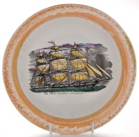Lot 876 - A 19th Century Sunderland lustre bowl, by...