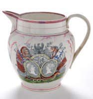 Lot 890 - A 19th Century Sunderland lustre jug,...