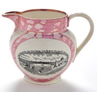 Lot 892 - A 19th Century Sunderland lustre jug,...