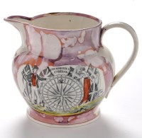 Lot 898 - A 19th Century Sunderland lustre jug,...