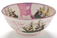Lot 907 - A 19th Century Sunderland lustre bowl, by...