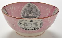 Lot 908 - A 19th Century Sunderland lustre bowl, by...