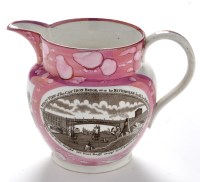 Lot 914 - A 19th Century Sunderland lustre jug,...