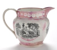Lot 921 - A 19th Century Sunderland lustre jug,...
