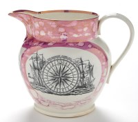 Lot 922 - A 19th Century Sunderland lustre jug,...