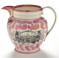 Lot 926 - A 19th Century Sunderland lustre jug,...