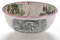 Lot 928 - A 19th Century Sunderland lustre bowl,...