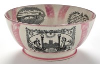 Lot 929 - A 19th Century Sunderland lustre bowl,...
