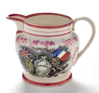 Lot 941 - A 19th Century Sunderland lustre jug,...