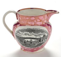 Lot 942 - A 19th Century Sunderland lustre jug,...