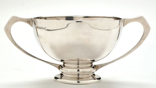 Lot 1068 - A George V two-handled bowl, maker's mark...