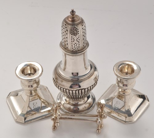 Lot 1122 - A Victorian sugar caster, by Charles Stuart...