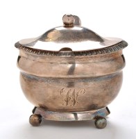 Lot 1127 - A George III lidded mustard pot, by Thomas...
