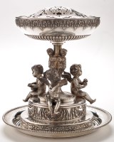 Lot 1165 - A 20th Century Portuguese silver table...