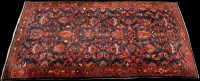 Lot 1330 - A Mahal carpet, with bold floral scrolling...
