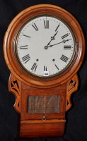 Lot 1364 - Jerome & Co: an Anglo American drop dial wall...