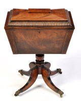 Lot 1405 - *An early 19th Century mahogany sarcophagus...