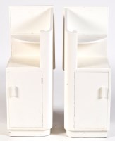 Lot 23 - A pair of mid 20th Century white painted...