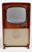 Lot 27 - Pam 804: a floor standing television in walnut...