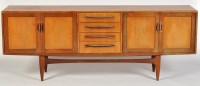 Lot 34 - A late 1960's teak sideboard, fitted four...