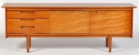 Lot 50 - A mid 20th Century teak sideboard, fitted...