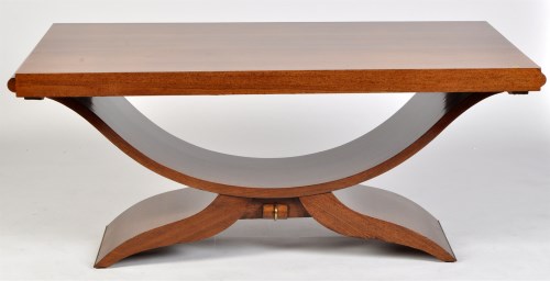 Lot 84 - A mid 20th Century teak dining table, the...