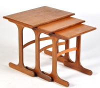 Lot 90 - G-Plan: a nest of three occasional tables,...