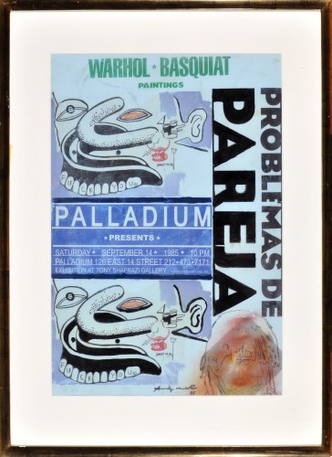 Lot 237 - After Andy Warhol and Jean-Michel Basquiat...
