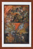 Lot 281 - Antoni Sulek Abstract study signed and dated...