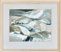Lot 289 - **** Bell-Foster An abstract landscape signed...