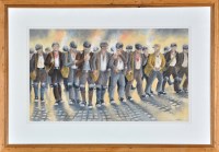 Lot 295 - *Peter Endeson ''The Collier Lads'' signed and...