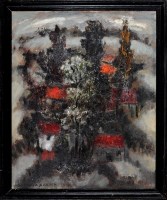 Lot 338 - *Cynthia Fraser ''House and Trees'' signed and...