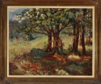 Lot 395 - Lars Printz ''Nymfene Hilser Solen'' signed;...