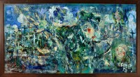 Lot 404 - Antoni Sulek Abstracted Polish landscape...