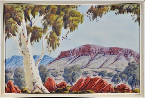 Lot 124 - Keith Namatjira (Australian 1938-1977) ''Mount...