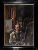 Lot 152 - J*** Edgar Mitchell (1871-1922) A portrait of...